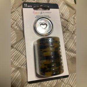 Happy planner classic size Plastic tortoise discs